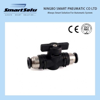 Custom Hand Valve Buc-4681012mm Pneumatic Push in Ball Valve Fittings